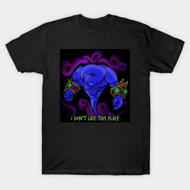 I Don't Like This Place Voidwalker T-Shirt by Divergent Curiosities 